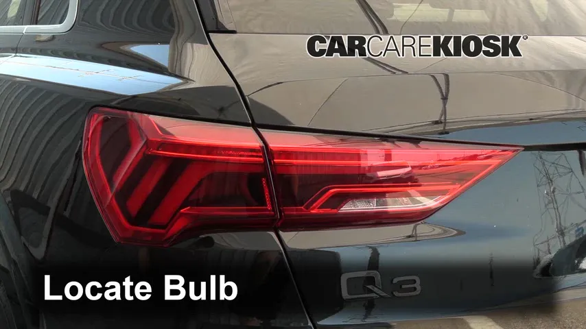 2020 Audi Q3 Premium Plus 2.0L 4 Cyl. Turbo Lights Reverse Light (replace bulb)